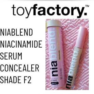 ToyFactory Niablend Niacinamide Serum Concealer F2 (Fair 2) NEW! FULL SIZE